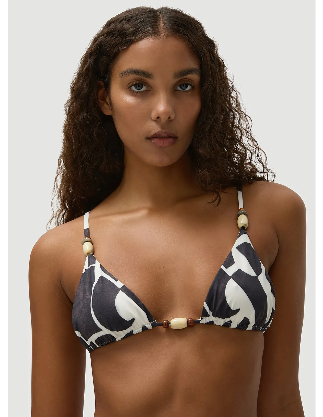 Tony Rio Beaded Triangle Bikini Top
