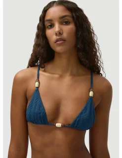 Tony Rio Beaded Triangle Bikini Top