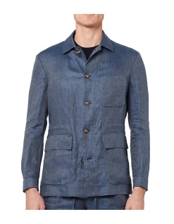 TOORONGA CASUAL JACKET - BLUE