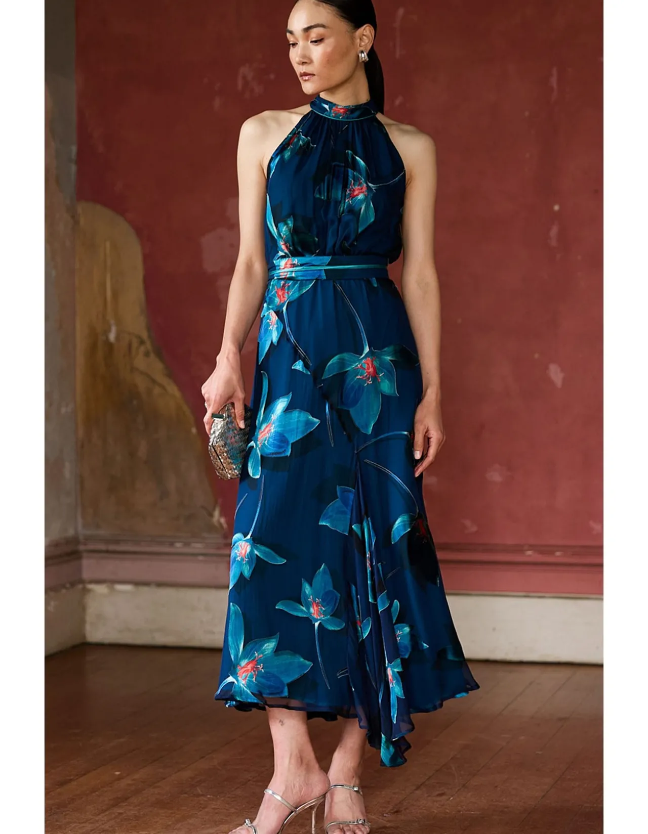 TOPAZ TESTIMONY MIDI DRESS