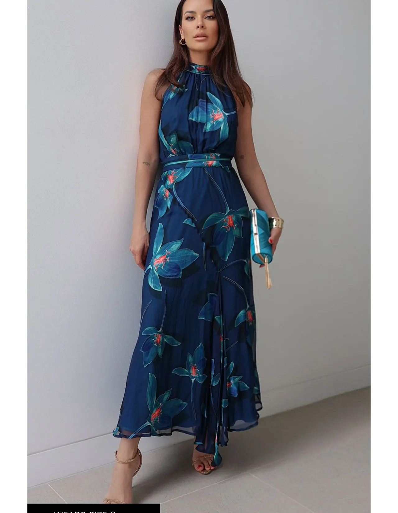 TOPAZ TESTIMONY MIDI DRESS