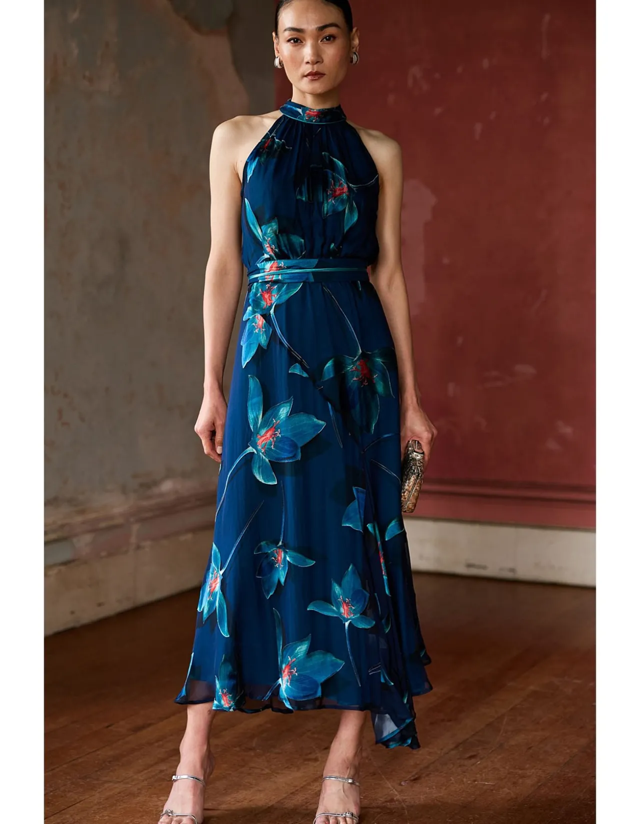 TOPAZ TESTIMONY MIDI DRESS