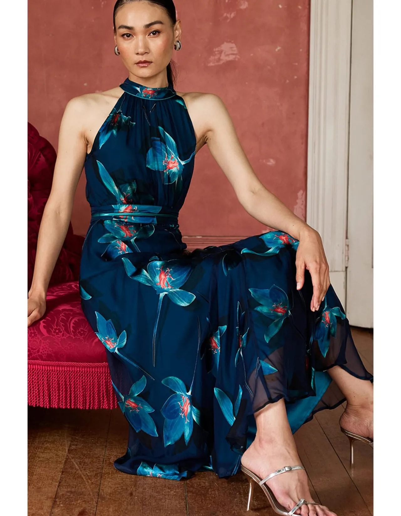 TOPAZ TESTIMONY MIDI DRESS