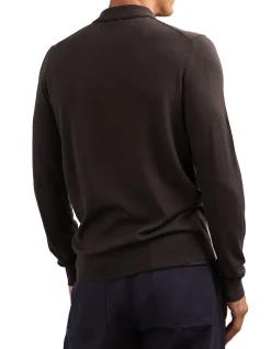 Trafford Classic Long Sleeve Polo Shirt