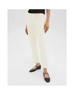 Treeca Pull-On Trousers in Admiral Crepe