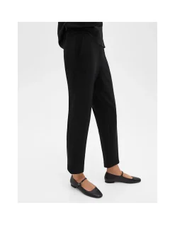 Treeca Pull-On Trousers in Admiral Crepe