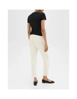 Treeca Pull-On Trousers in Admiral Crepe