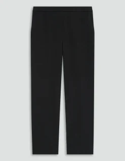 Treeca Pull-On Trousers in Admiral Crepe