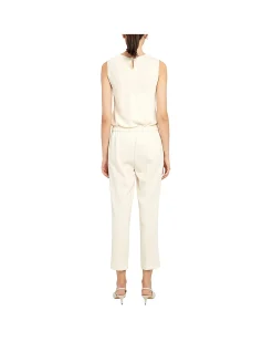 Treeca Pull-On Trousers in Admiral Crepe