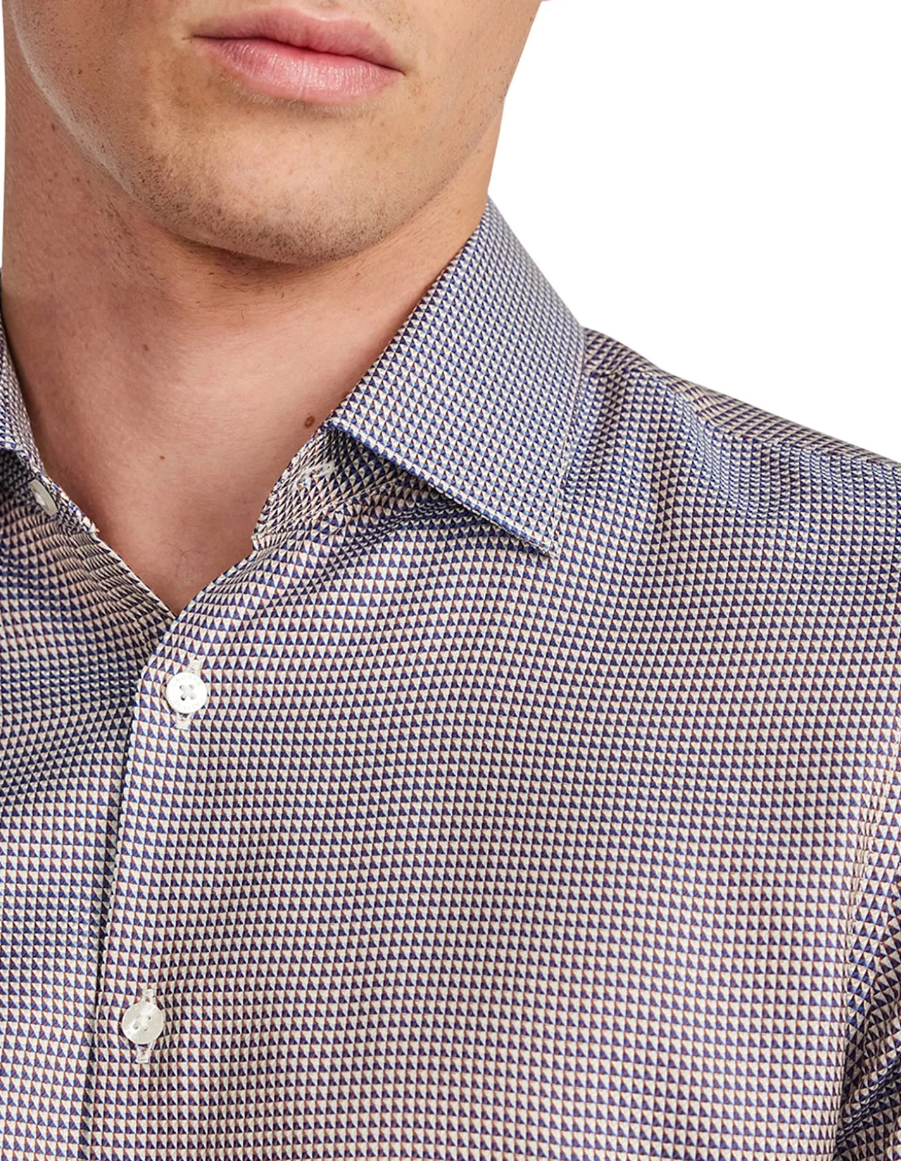 TRI TONE JACQUARD SHIRT