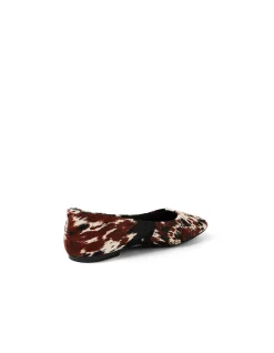 Truly Square Toe Animal Ballet Flats