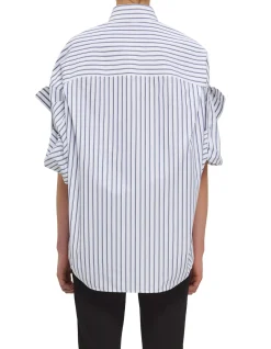TUCKED SLEEVE SHIRT