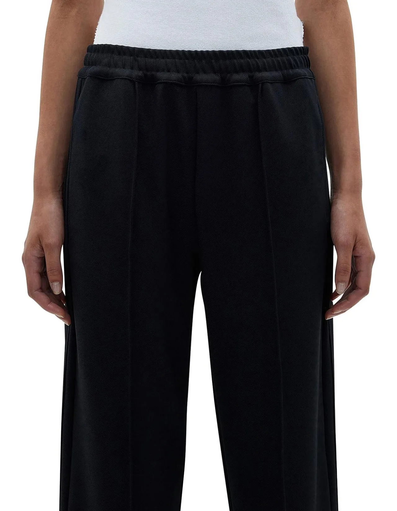 Twill Pinstitch Detail Pant