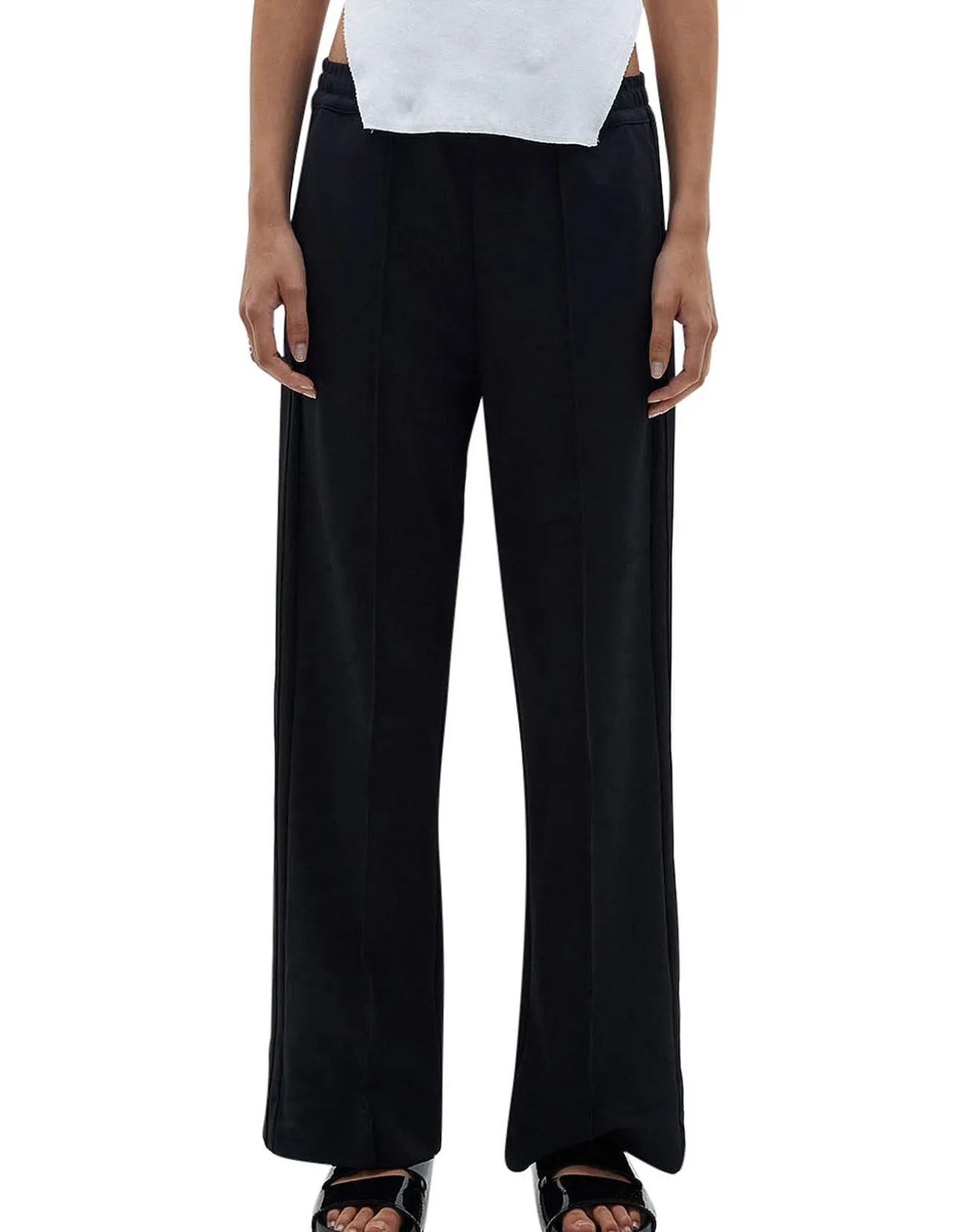 Twill Pinstitch Detail Pant