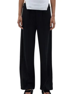 Twill Pinstitch Detail Pant