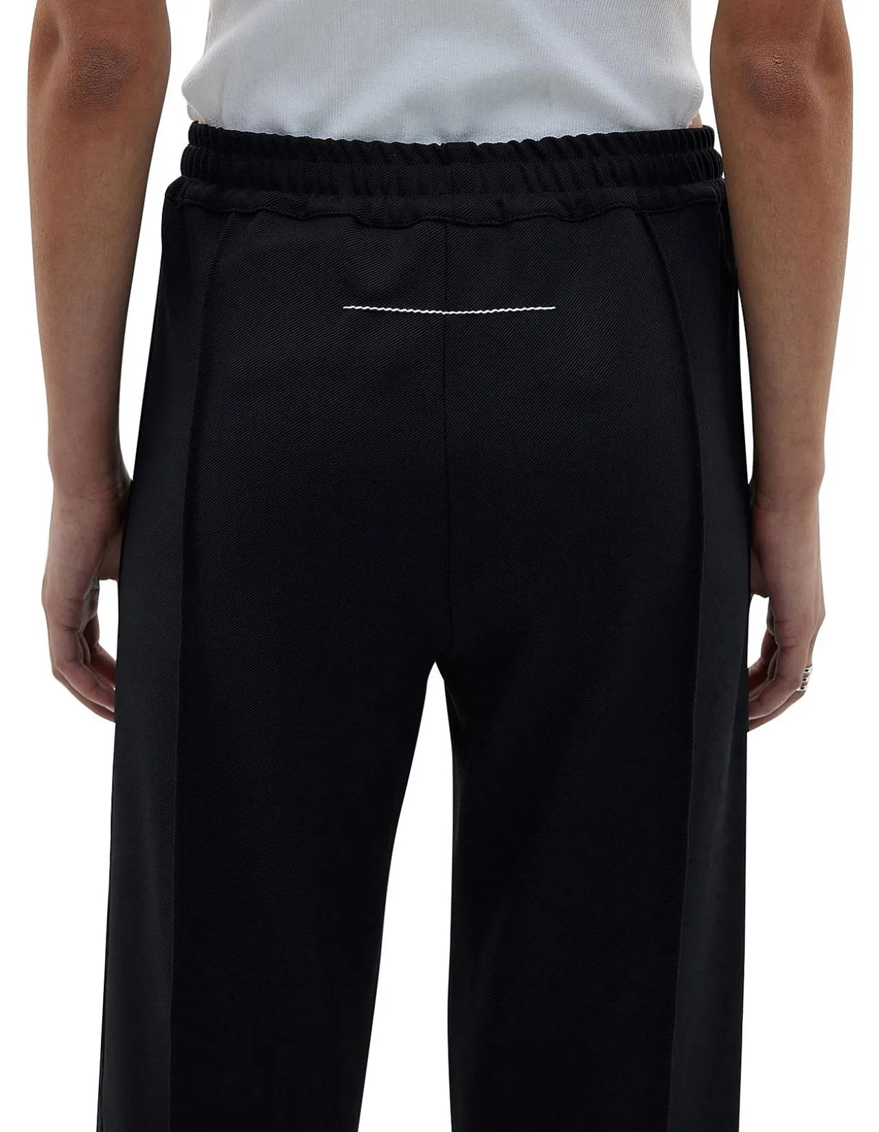 Twill Pinstitch Detail Pant