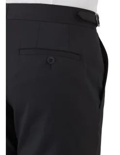 TWILL WEAVE TROUSER WITH SIDE ADJUST