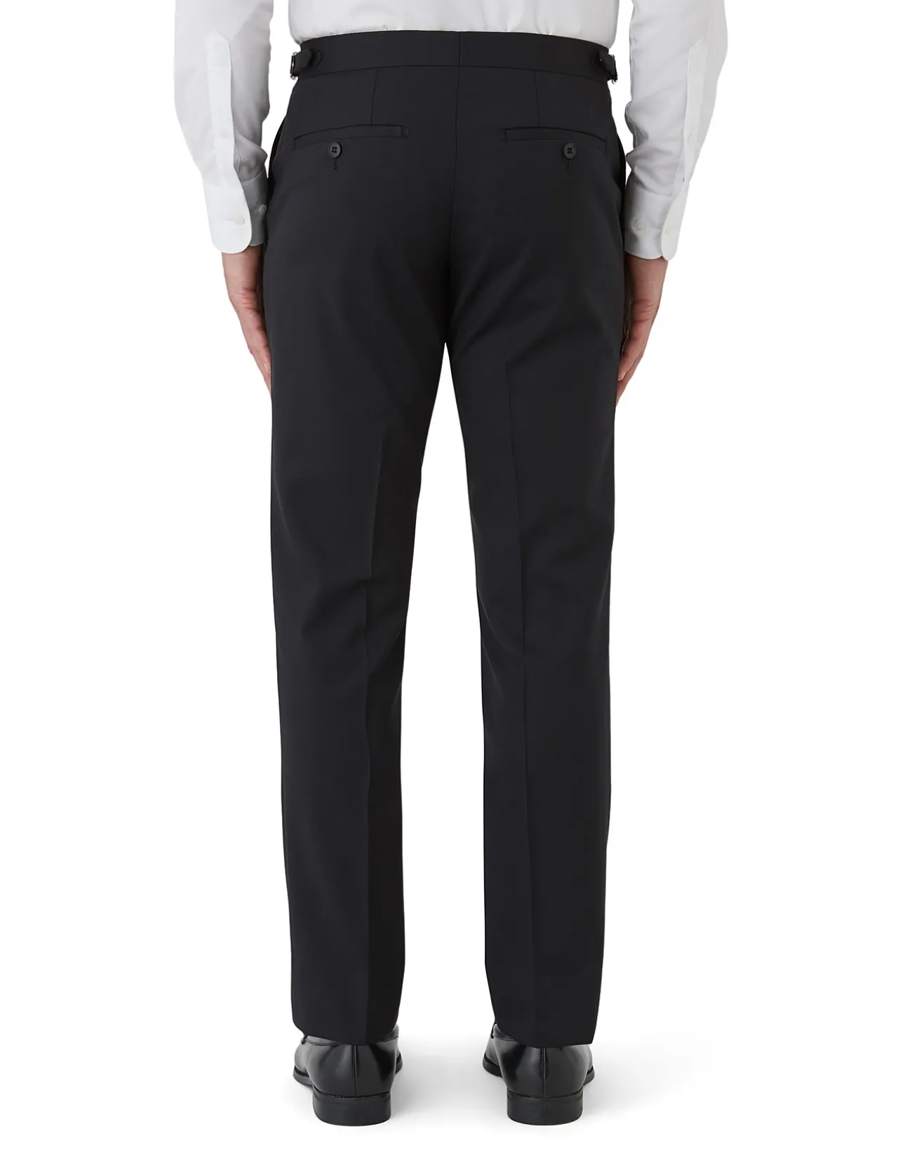 TWILL WEAVE TROUSER WITH SIDE ADJUST