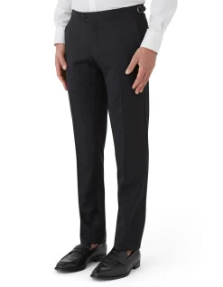 TWILL WEAVE TROUSER WITH SIDE ADJUST