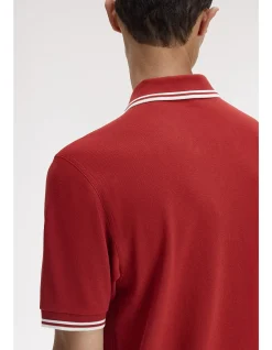 TWIN TIPPED FRED PERRY POLO