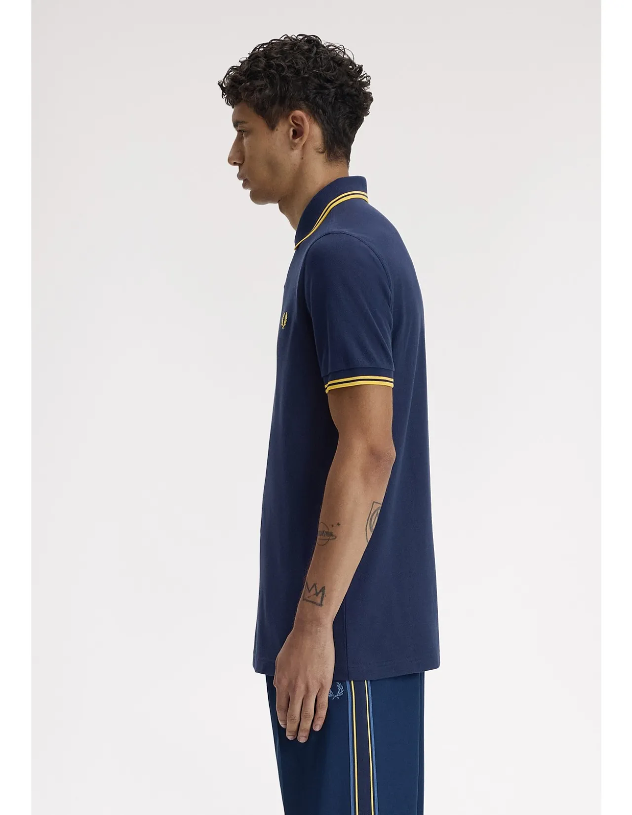 TWIN TIPPED FRED PERRY POLO