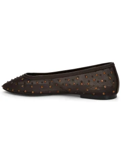 TWIRL LEATHER BALLETS