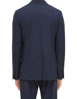 Two Buttons Jacket Classic Fit Dark Coffee