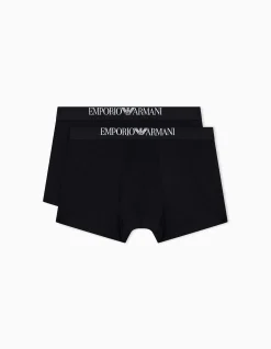 Two-Pack of Viscose Jersey Boxer Briefs