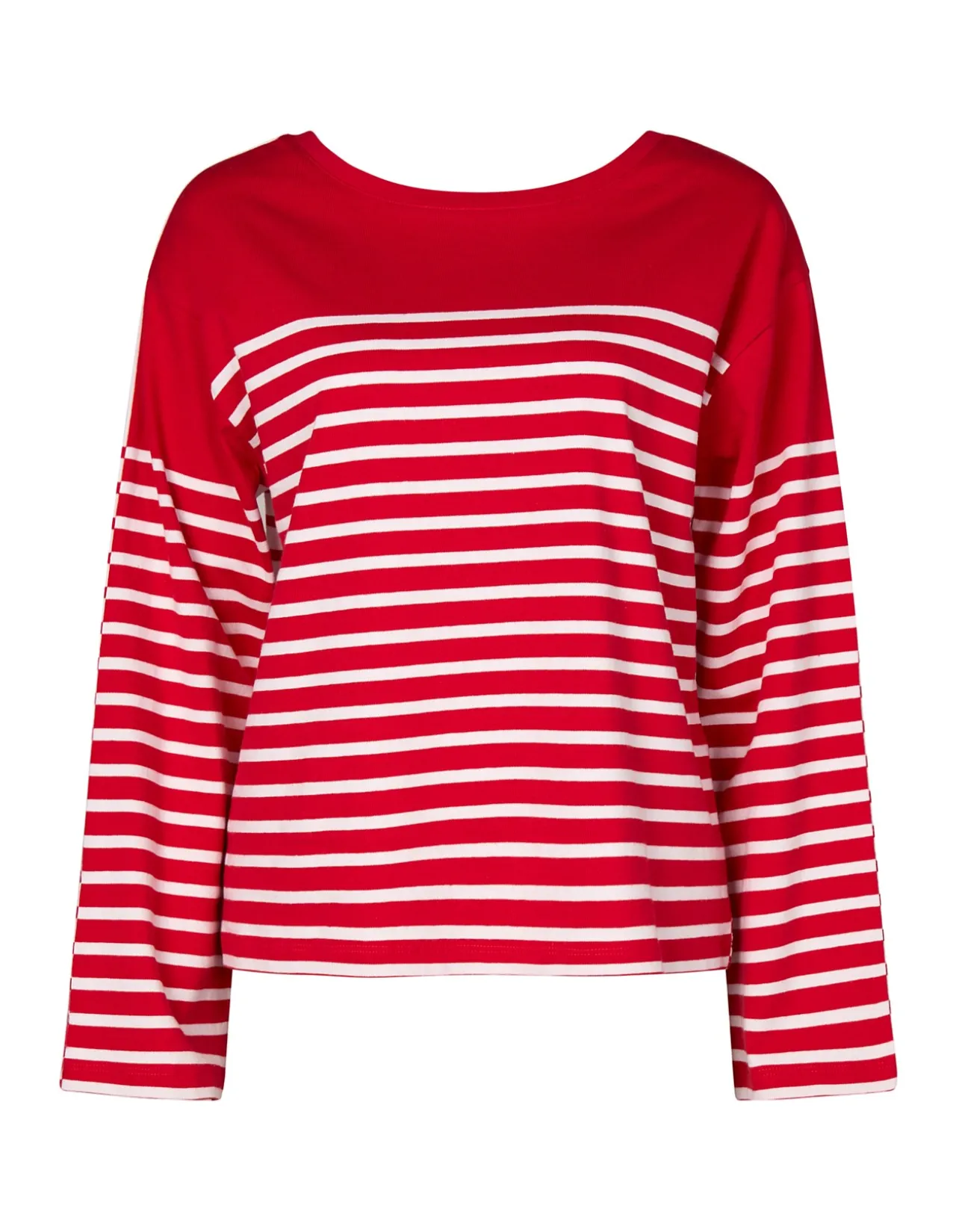 TWO WAY STRIPE SWEATER