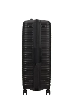 Upscape 75cm Expandable Large Suitcase Black