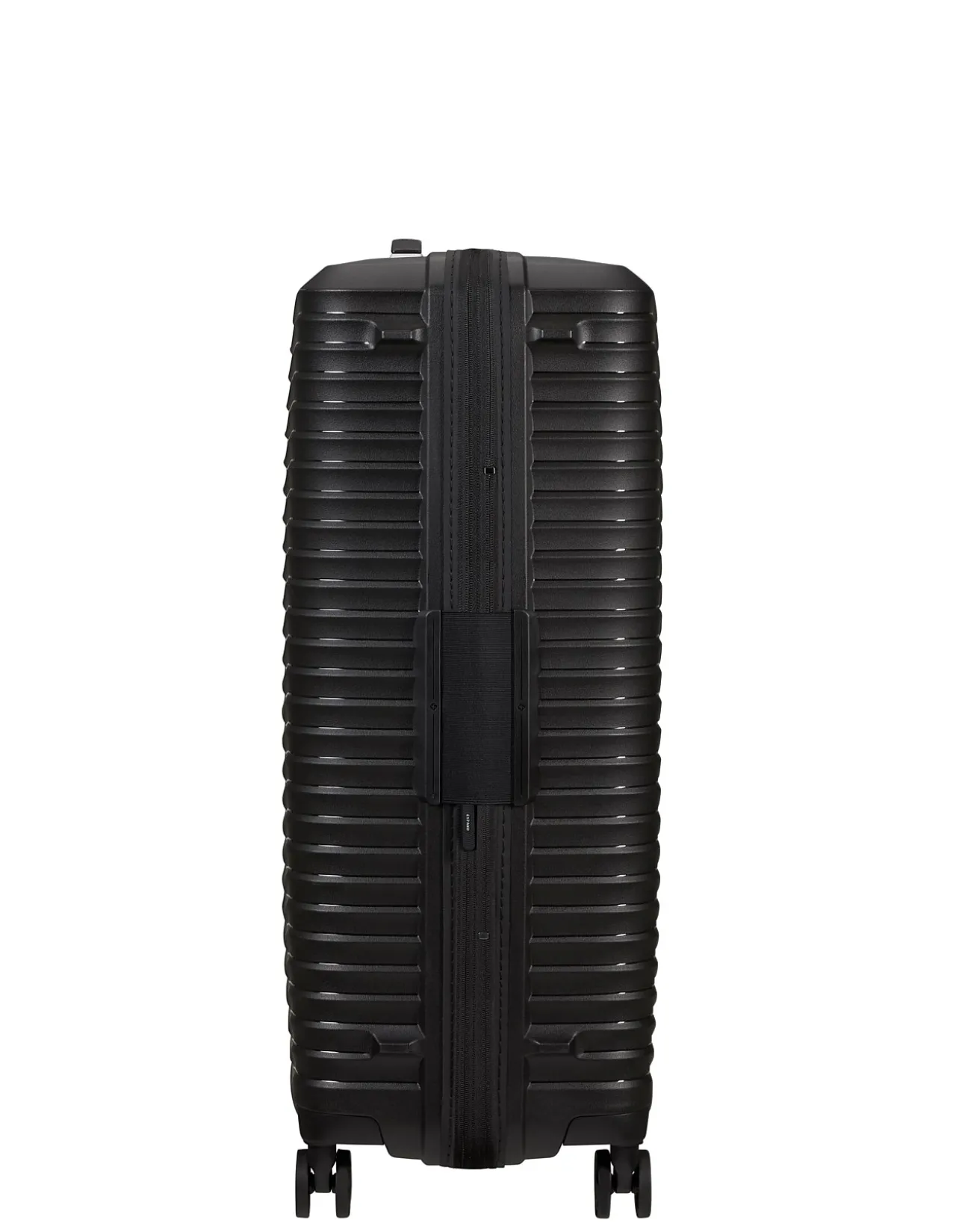 Upscape 75cm Expandable Large Suitcase Black