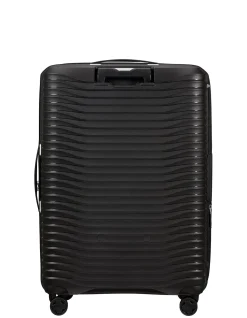 Upscape 75cm Expandable Large Suitcase Black