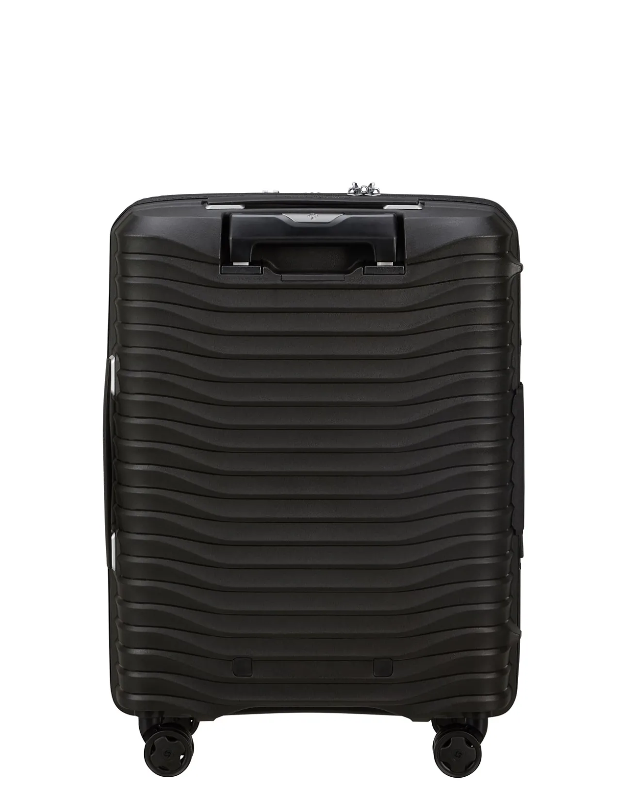 Upscape 55cm Easy Access Small Carry-On Suitcase Black