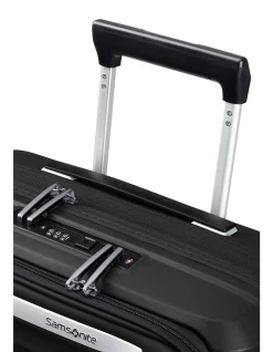 Upscape 55cm Easy Access Small Carry-On Suitcase Black