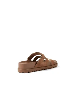 Upstate Suede Double Strap Platform Sandals