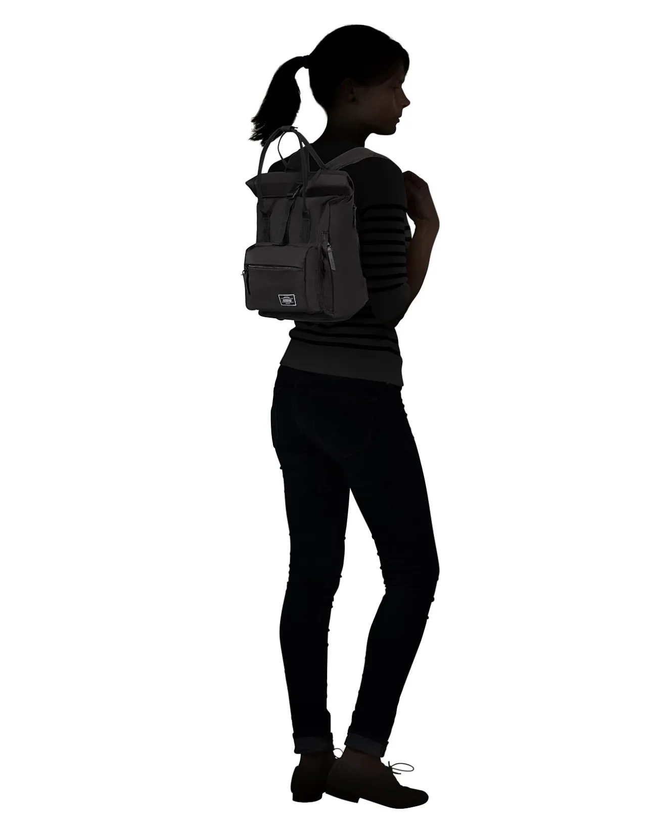 URBAN GROOVE UG16 CITY BACKPACK BLACK