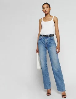 VAL MID RISE STRAIGHT LEG JEANS
