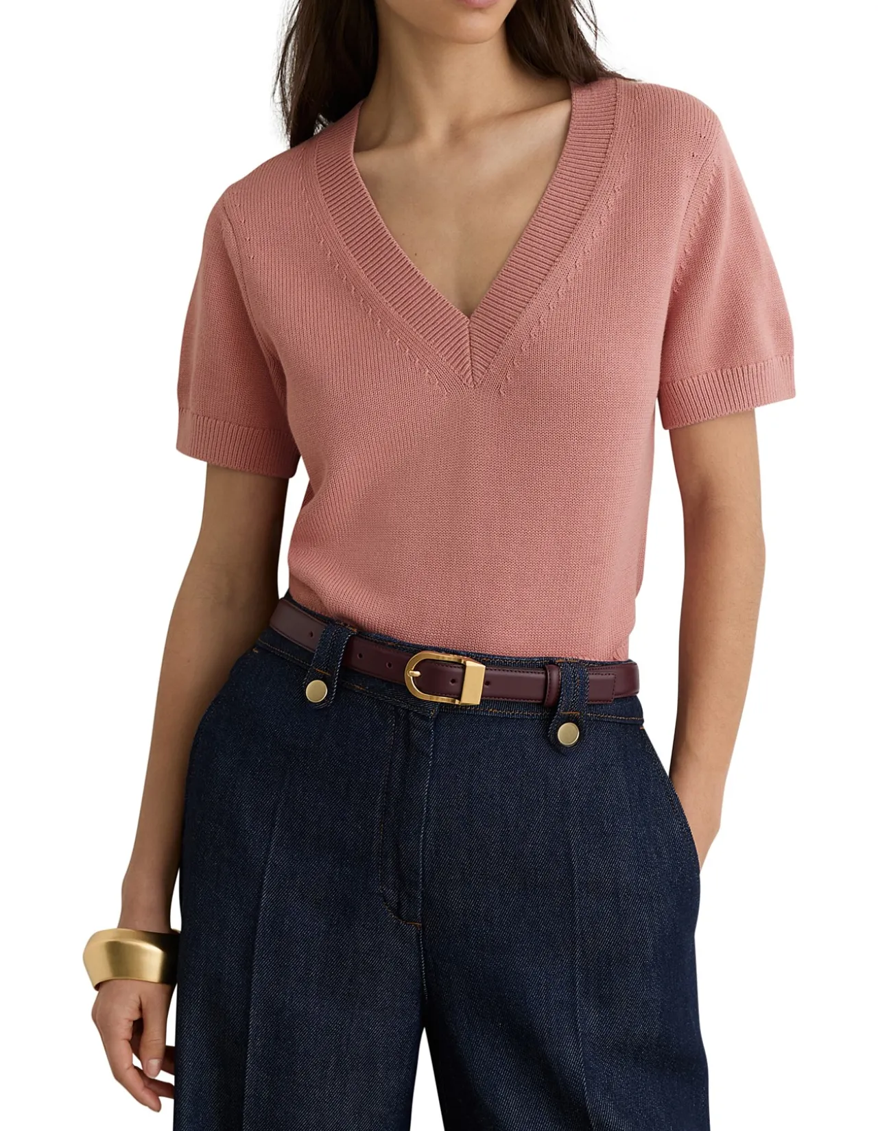 Valerie V Neck Top