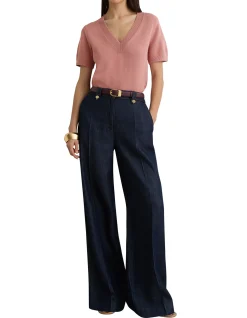 Valerie V Neck Top