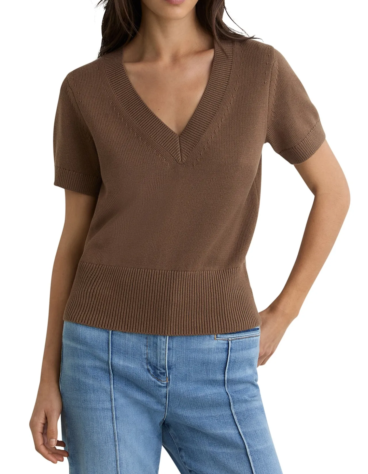 Valerie V Neck Top
