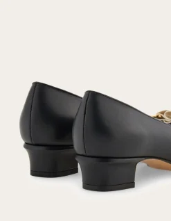 VARA BOW BLOCK HEEL PUMP
