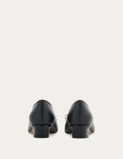 VARA BOW BLOCK HEEL PUMP