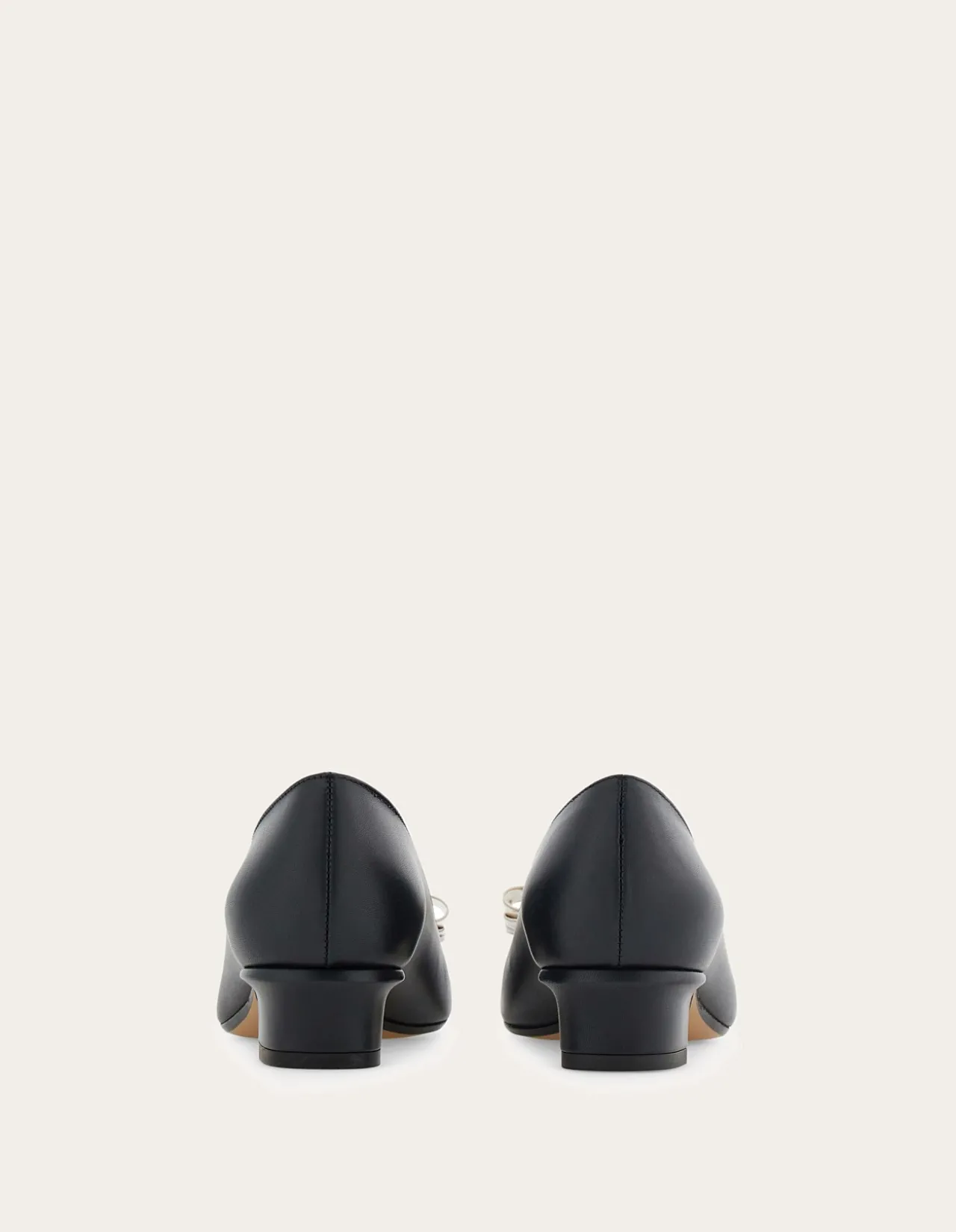 VARA BOW BLOCK HEEL PUMP