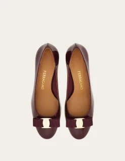 VARA BOW BLOCK HEEL PUMP