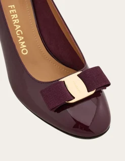 VARA BOW BLOCK HEEL PUMP