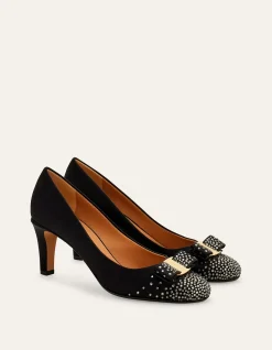 VARA BOW PUMP WITH CRYSTALS
