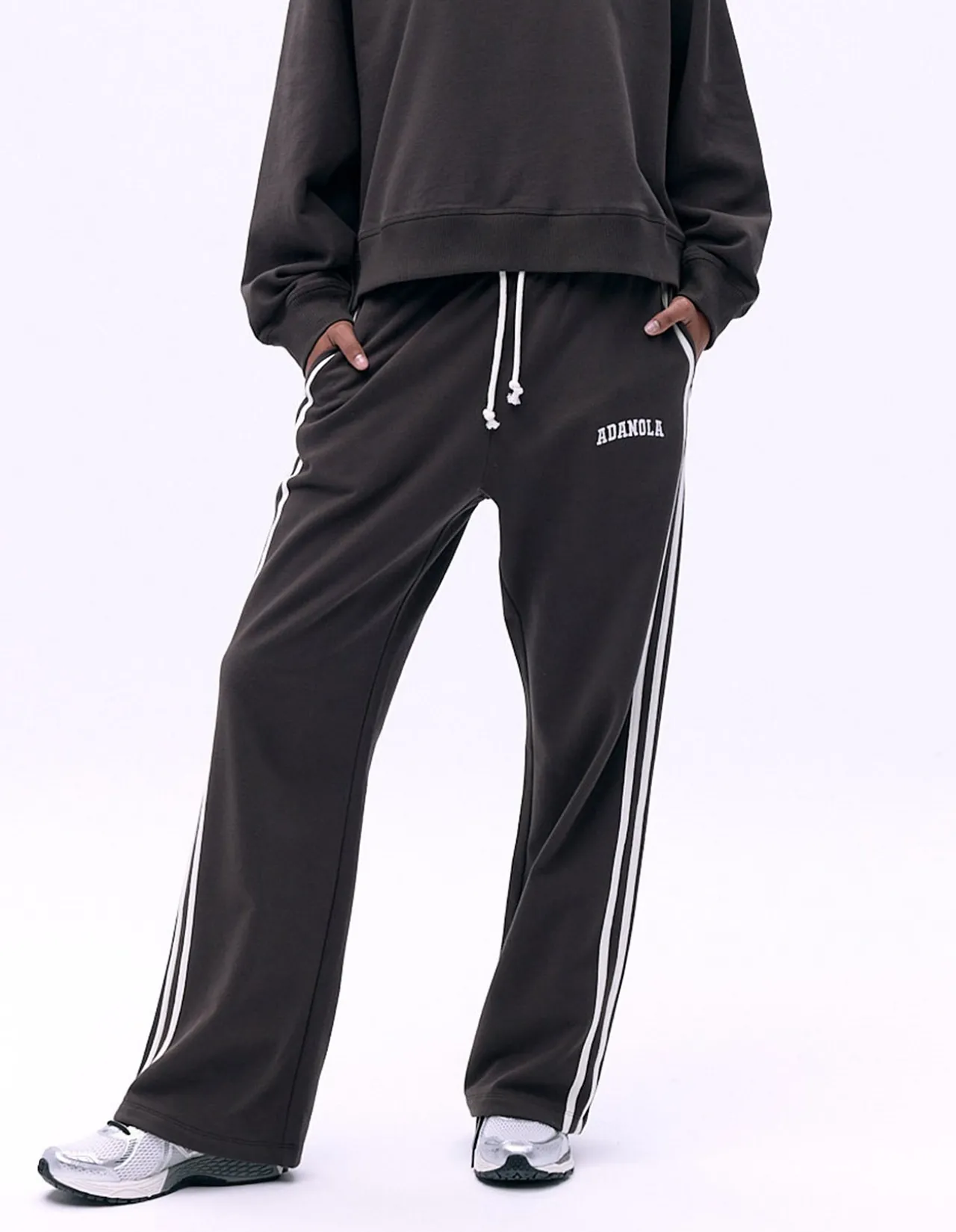 Varsity Loose Fit Straight Leg Sweatpants