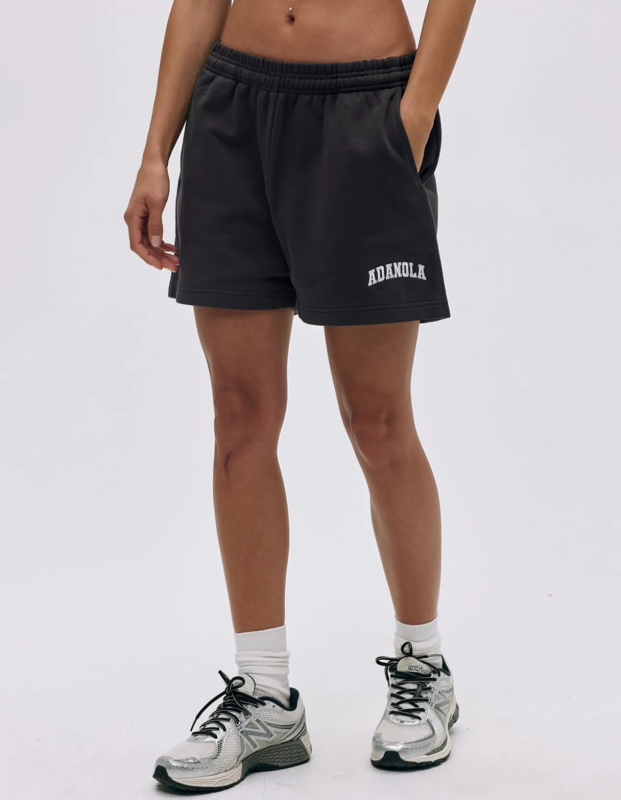 Varsity Loose Fit Fleeceback Sweat Shorts