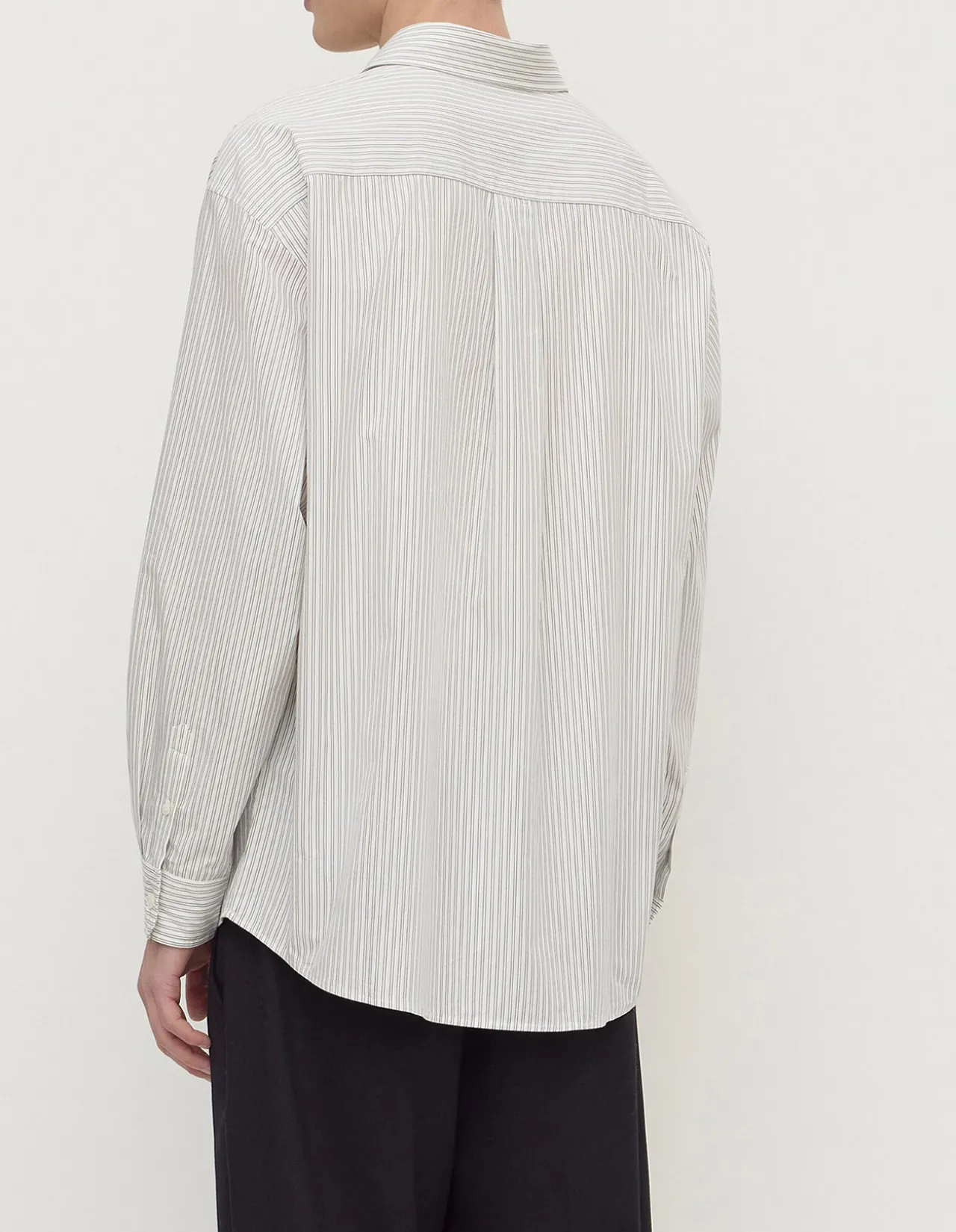 Veda Stripe Long Sleeve Shirt Blue/White Stripe