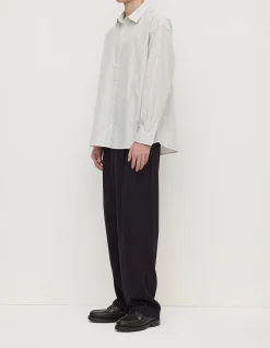Veda Stripe Long Sleeve Shirt Blue/White Stripe